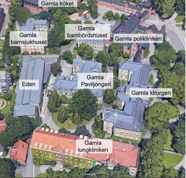 map of campus paradise
